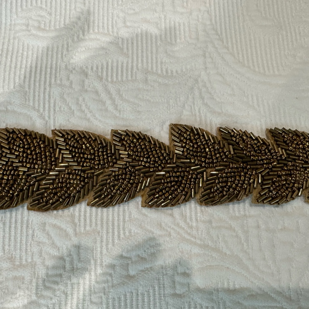 Anthropology beaded belt
